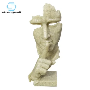 CREATIVE RESIN STATUES SCULPTURE MODERN HUMAN THINKING MEDITATORS ABSTRACT ART CRAFTS CHARACTER FIGURINE HOME DECOR GOLD WHITE
CREATIVE RESIN STATUES SCULPTURE MODERN HUMAN THINKING MEDITATORS ABSTRACT ART CRAFTS CHARACTER FIGURINE HOME DECOR GOLD WHITE