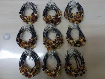 Special natural ores Baltic amber wax type with the bracelet (silver buckle chain)
Special natural ores Baltic amber wax type with the bracelet (silver buckle chain)