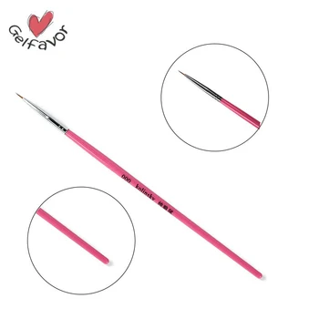 Gelfavor 1PC Nail Brush For UV Gel Nail Salon DIY Painting Drawing Pen Liner Brush Acrylic Nail Art Manicure Design Tools
Gelfavor 1PC Nail Brush For UV Gel Nail Salon DIY Painting Drawing Pen Liner Brush Acrylic Nail Art Manicure Design Tools