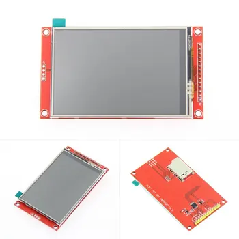 3.5 inch 320*240 SPI Serial TFT LCD Module Display Screen Optical Touch Panel Driver IC ILI9341 for MCU
3.5 inch 320*240 SPI Serial TFT LCD Module Display Screen Optical Touch Panel Driver IC ILI9341 for MCU