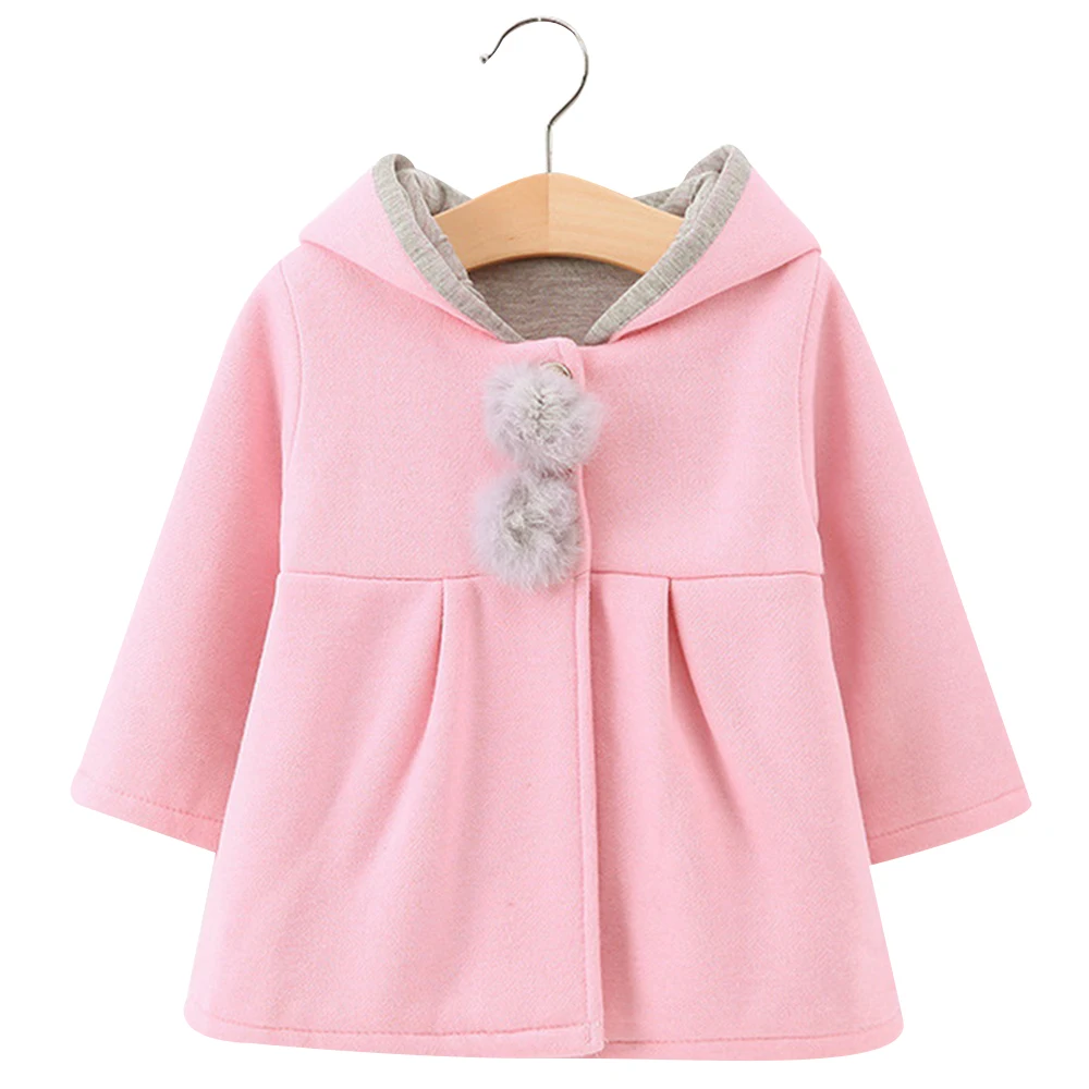 Girls Wool Coat Cute Rabbit Ears Hoode Coat Autumn Winter Long Sleeve Coat Fashion Warm New Girls Clothes manteau laine D25
Girls Wool Coat Cute Rabbit Ears Hoode Coat Autumn Winter Long Sleeve Coat Fashion Warm New Girls Clothes manteau laine D25