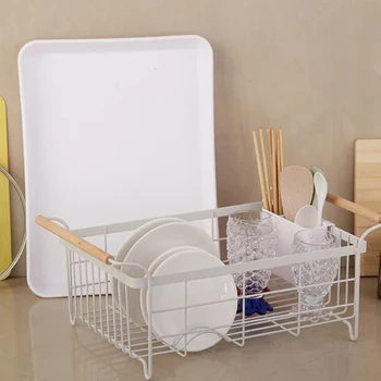 Kitchen Dish Drying Rack Dish Rack for Kitchen Sink with Drainboard and Utensil Storage Holder
Kitchen Dish Drying Rack Dish Rack for Kitchen Sink with Drainboard and Utensil Storage Holder