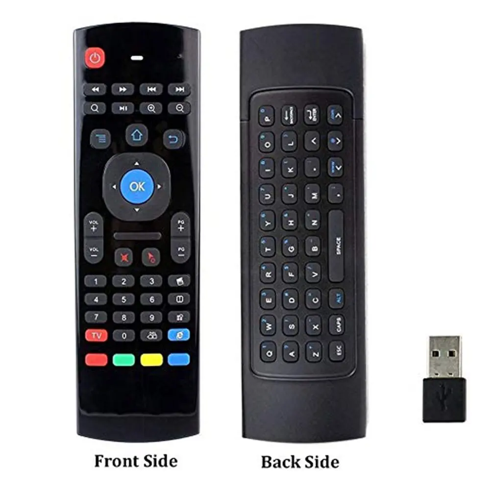Voice Control Wireless Air Mouse Keyboard 2.4G RF Gyro Sensor Smart Remote Control for X96 H96 Android TV Box Mini PC vs G10
Voice Control Wireless Air Mouse Keyboard 2.4G RF Gyro Sensor Smart Remote Control for X96 H96 Android TV Box Mini PC vs G10