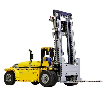 1299Pcs MOC Heavy Duty Forklift Bricks Small Particle DIY Building Blocks Stem Toy Kit assembly models Toys -Static Version 
1299Pcs MOC Heavy Duty Forklift Bricks Small Particle DIY Building Blocks Stem Toy Kit assembly models Toys -Static Version