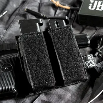 OneTigris Tactical Double Pistol Magazine Pouch Handgun Mag Pouch For GLOCK, M1911, 92F, 40mm grenades, etc.
OneTigris Tactical Double Pistol Magazine Pouch Handgun Mag Pouch For GLOCK, M1911, 92F, 40mm grenades, etc.