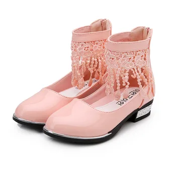 Kids Pu Leather Shoes Girls Soft Sole Wear-resistant Low Heel Shoes Children Fashion Tassel Mary Jane Princess Dance Shoe
Kids Pu Leather Shoes Girls Soft Sole Wear-resistant Low Heel Shoes Children Fashion Tassel Mary Jane Princess Dance Shoe