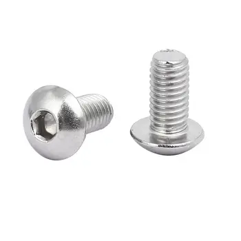 80pcs M5 Stainless Steel Button Head Hex Socket Cap Screws Bolts Round Button Head Cap Thread Button Head Hex Socket Cap Screw
80pcs M5 Stainless Steel Button Head Hex Socket Cap Screws Bolts Round Button Head Cap Thread Button Head Hex Socket Cap Screw