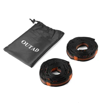 Hot sale OUTAD 2 pcs Hammock Tree Straps Set Versatile Heavy Duty 14 Loops No Stretch Suspension System Kit for Outdoor Hammock
Hot sale OUTAD 2 pcs Hammock Tree Straps Set Versatile Heavy Duty 14 Loops No Stretch Suspension System Kit for Outdoor Hammock