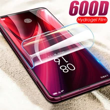 Película suave de hidrogel de cubierta completa para xiaomi redmi K20 K30 pro protector de pantalla del teléfono redmi note 8 8A 8T película protectora no de vidrio(China)
