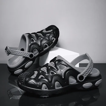 Men Sandals Beach Crocse Unisex Hole Shoes Summer Lightweight Breathable Casual Slippers Clogs Anti-slip Flip Flops Men Sandals
Men Sandals Beach Crocse Unisex Hole Shoes Summer Lightweight Breathable Casual Slippers Clogs Anti-slip Flip Flops Men Sandals