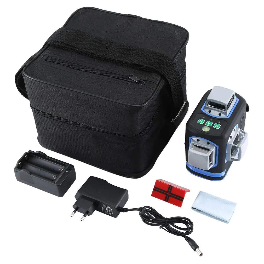 JD-686G PRO 3D Laser Level Green Self-Leveling Instrument Nivel Laser 360 Autonivelante Horizontal and Vertical Cross Laser
JD-686G PRO 3D Laser Level Green Self-Leveling Instrument Nivel Laser 360 Autonivelante Horizontal and Vertical Cross Laser