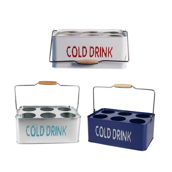 Vintage Metal Beer Bottle Carrier Basket Caddy 6-Pack for Outdoor Barbecue Picnic Home Bar Cafe Shop KTV Decor 
Vintage Metal Beer Bottle Carrier Basket Caddy 6-Pack for Outdoor Barbecue Picnic Home Bar Cafe Shop KTV Decor