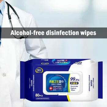 80 wipes/pack Antibacterial Wet Wipe Tissue Clean Hand Health Care Disposable Disinfection Prep Swap Pad Skin Cleaning Care
80 wipes/pack Antibacterial Wet Wipe Tissue Clean Hand Health Care Disposable Disinfection Prep Swap Pad Skin Cleaning Care