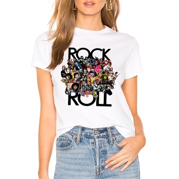 Fashion 2020 New Arrival Rock And Rall Summer Women T Shirt Punk Hip Hop Tops Vogue Harjuku MUSIC NOTES HEARTBEAT Woman Clothing
Fashion 2020 New Arrival Rock And Rall Summer Women T Shirt Punk Hip Hop Tops Vogue Harjuku MUSIC NOTES HEARTBEAT Woman Clothing