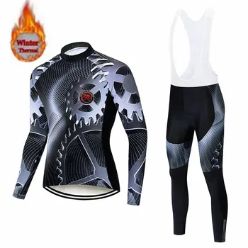 2020 Pro Team Winter Thermal Fleece Cycling Clothes Men Long Sleeve Jersey Suit Outdoor Riding Bike MTB Clothing Bib Pants Set 
2020 Pro Team Winter Thermal Fleece Cycling Clothes Men Long Sleeve Jersey Suit Outdoor Riding Bike MTB Clothing Bib Pants Set