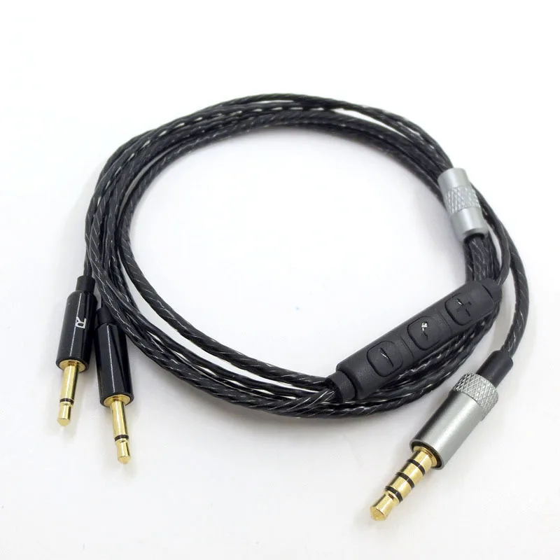 

3.5MM to 2.5 can be used for Senhai HD447 HD437 HD202 HD212 headphone cable audio cable 120CM