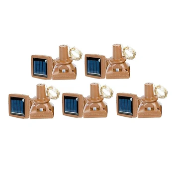 Square Solar Wine Bottle Lights with Cork,6.5Ft 20 LED Fairy String Lights ,for Christmas,Wedding,Party,Halloween Decor
Square Solar Wine Bottle Lights with Cork,6.5Ft 20 LED Fairy String Lights ,for Christmas,Wedding,Party,Halloween Decor