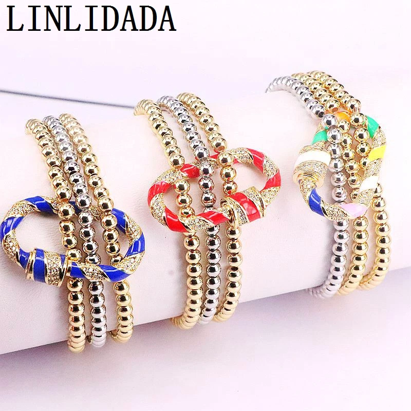 4Pcs New style bracelet,fashion enamel cubic zircon clasp charm component, Copper Beaded bracelet jewelry
4Pcs New style bracelet,fashion enamel cubic zircon clasp charm component, Copper Beaded bracelet jewelry