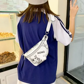 Young Fashion Women Chest Bag Large Capacity Personality Print Waist Bag Japanese Style Easy Matching Woman Sling Bag
Young Fashion Women Chest Bag Large Capacity Personality Print Waist Bag Japanese Style Easy Matching Woman Sling Bag