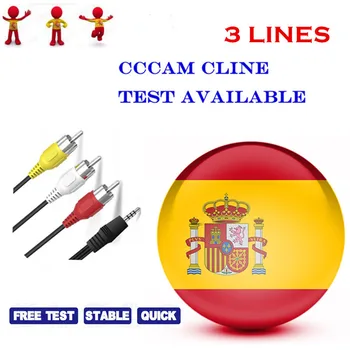 HD cccam cline server 3Lines for 1 year Europe Spain Free Satellite Account Share Sever Italy/Portugal/Germany IKS TV AV Cable
HD cccam cline server 3Lines for 1 year Europe Spain Free Satellite Account Share Sever Italy/Portugal/Germany IKS TV AV Cable