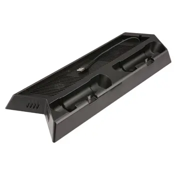 Vertical Stand Cooling Fan with Dual Charging Station for PS4 Pro Accessories Multi-functional Charger Black
Vertical Stand Cooling Fan with Dual Charging Station for PS4 Pro Accessories Multi-functional Charger Black