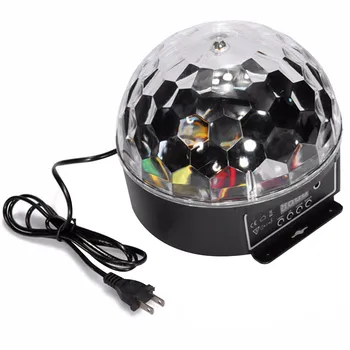 Crystal Magic Ball Effect Lighting Lamp LED Party Disco Club DJ Light Bulb Sound Control Light DMX512 Laser KTV Lumiere Beam
Crystal Magic Ball Effect Lighting Lamp LED Party Disco Club DJ Light Bulb Sound Control Light DMX512 Laser KTV Lumiere Beam