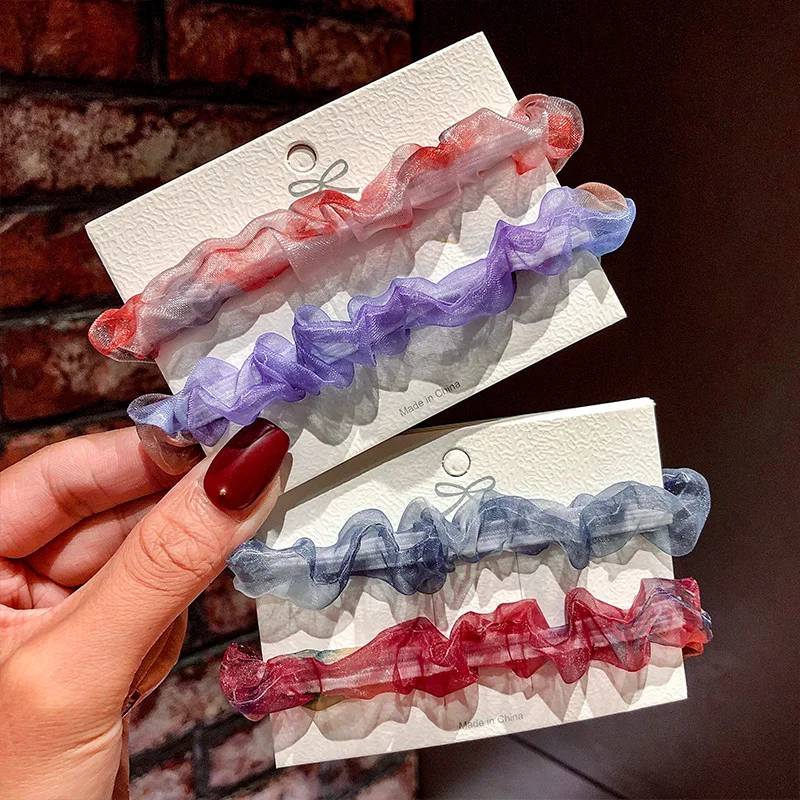 Ruoshui Woman Korean style Boho Hair Ties Chiffon Scrunchies Girls Hair Accessories Elastic Hairband Ornaments Rubber Band
Ruoshui Woman Korean style Boho Hair Ties Chiffon Scrunchies Girls Hair Accessories Elastic Hairband Ornaments Rubber Band