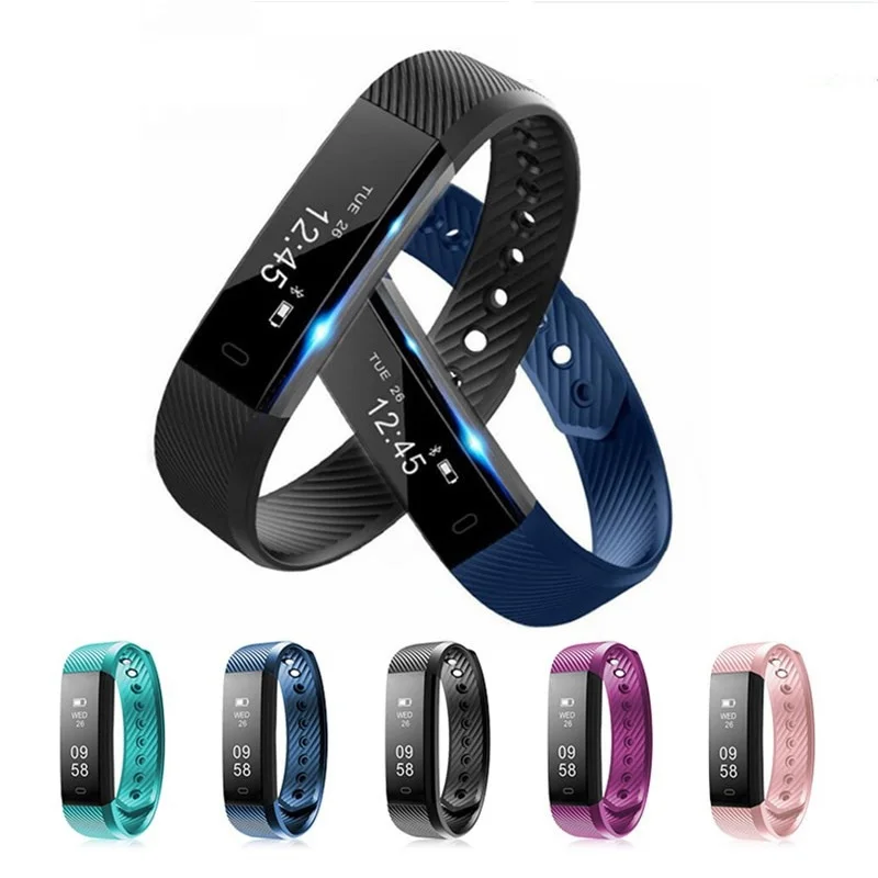ID115 HR Smart Bluetooth Bracelet Activity Tracker Fitness Watch Smart Band Waterproof Wristbands for IOS Android
ID115 HR Smart Bluetooth Bracelet Activity Tracker Fitness Watch Smart Band Waterproof Wristbands for IOS Android