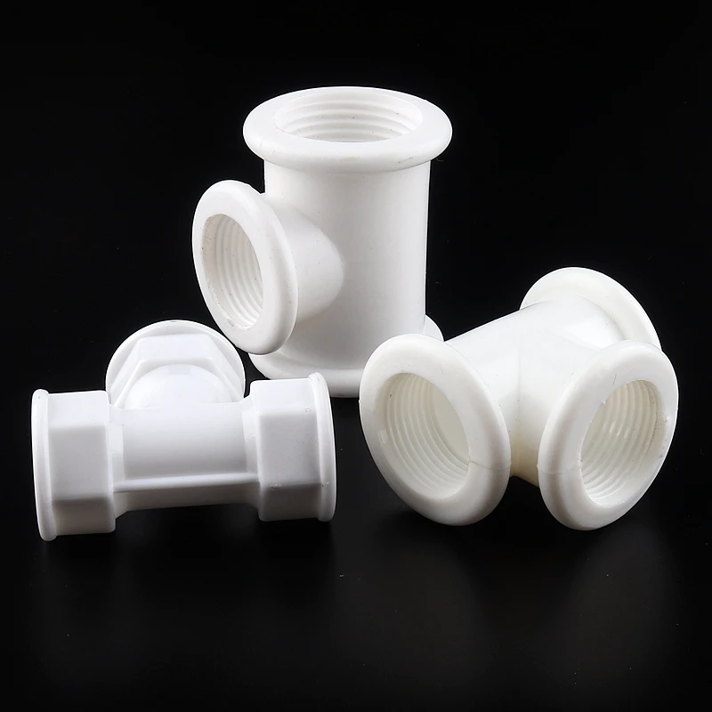 2-20pcs/Lot 1/2"~1" Female Thread Tee Connector Garden Irrigation Plastic PPR Reducing 3 ways T-type Tube Adapter Fittings
2-20pcs/Lot 1/2"~1" Female Thread Tee Connector Garden Irrigation Plastic PPR Reducing 3 ways T-type Tube Adapter Fittings