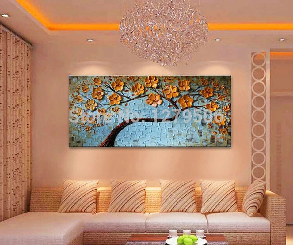 Hand Painted Abstract Colorful Palette Knife tree flower Oil Painting On Canvas Wall Pictures for Living Room Bedroom Home Decor
Hand Painted Abstract Colorful Palette Knife tree flower Oil Painting On Canvas Wall Pictures for Living Room Bedroom Home Decor