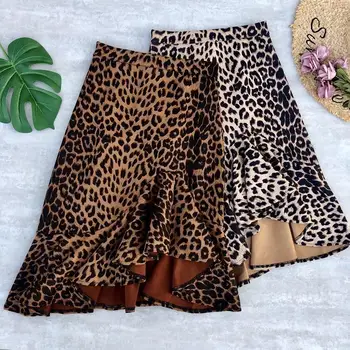 Leopard Skirt 2020 Summer Club Party Hot Sexy Style Irregular Cut Tight Skirt Empire Mini Skirts Women's Fashion
Leopard Skirt 2020 Summer Club Party Hot Sexy Style Irregular Cut Tight Skirt Empire Mini Skirts Women's Fashion