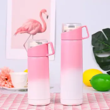 Portable Stainless Steel Vacuum Flask Transparent Cover Insulated Vacuum Flask Sports Water Bottle Hot Thermo Mug Office LA68
Portable Stainless Steel Vacuum Flask Transparent Cover Insulated Vacuum Flask Sports Water Bottle Hot Thermo Mug Office LA68