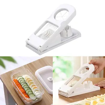 2 in 1 Egg Cutter Stainless Steel Splitter Egg Slicers Wire Salad Kitchen Gadgets Egg Slicers Cutter Egg Cooking Tool
2 in 1 Egg Cutter Stainless Steel Splitter Egg Slicers Wire Salad Kitchen Gadgets Egg Slicers Cutter Egg Cooking Tool