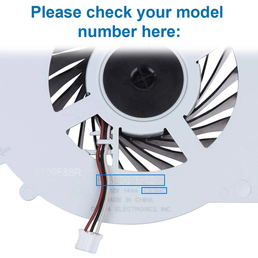 Internal Cooler Fan For PS4 Slim Pro Console Cooling Fan For PS4 CUH-1000 1200 2000 7000 Host Silent Fan Internal Cooler Fan For PS4 Slim Pro Console Cooling Fan For PS4 CUH-1000 1200 2000 7000 Host Silent Fan