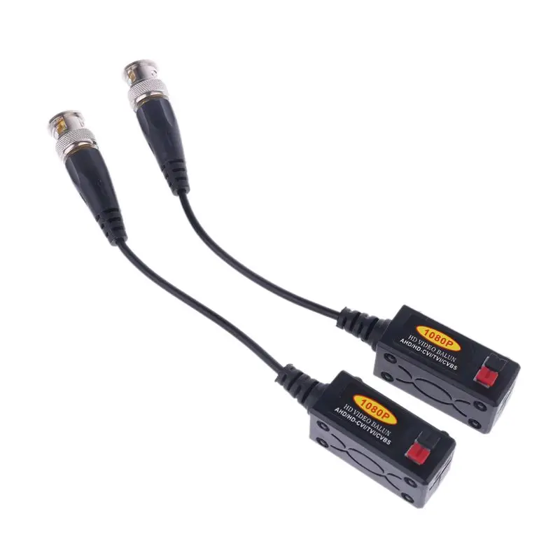 1 Pair 1CH Passive UTP CCTV Video Balun Transceiver For HDCVI HDTVI AHD CVBS Camera
1 Pair 1CH Passive UTP CCTV Video Balun Transceiver For HDCVI HDTVI AHD CVBS Camera