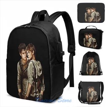 Newt X Thomas Maze Runner Aquarell Design USB Charge Backpack men School bags Women bag Travel laptop bag 
Newt X Thomas Maze Runner Aquarell Design USB Charge Backpack men School bags Women bag Travel laptop bag