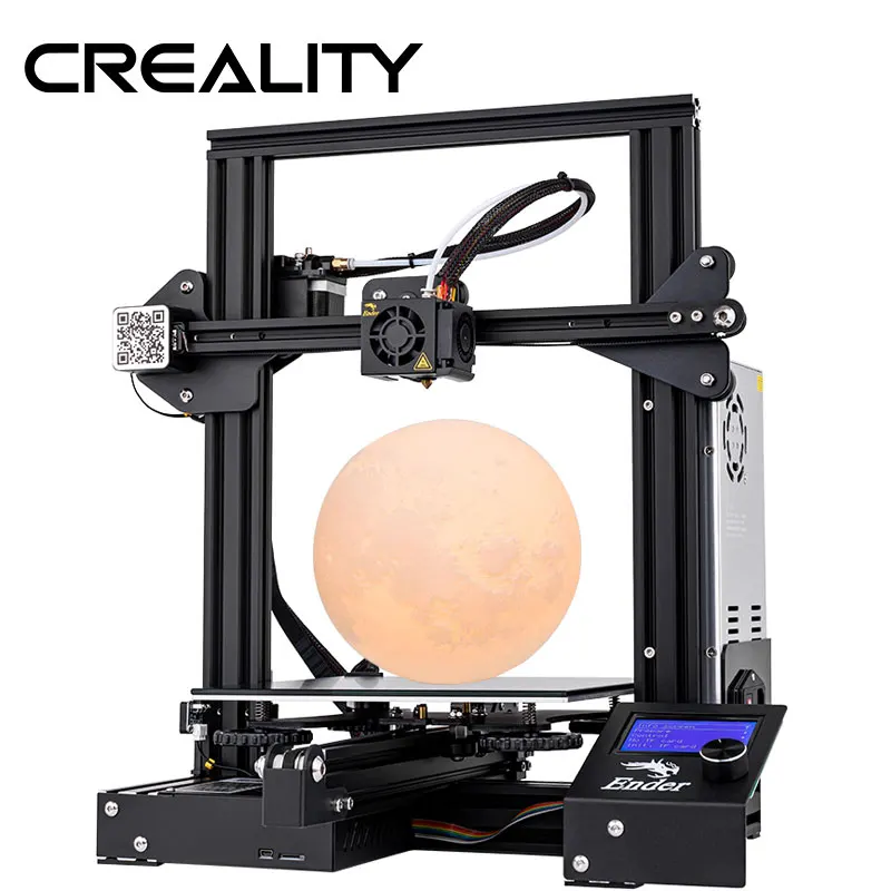 CREALITY 3D Ender-3 Large Print Size 220*220*250mm Prusa 3D Printer DIY Kit Heated Bed Resume Power Off Function
CREALITY 3D Ender-3 Large Print Size 220*220*250mm Prusa 3D Printer DIY Kit Heated Bed Resume Power Off Function