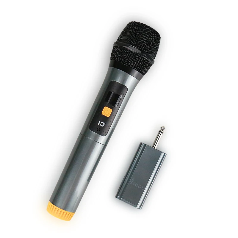 SHIDU U6 Handheld MIC UHF Dynamic Vocal Wireless Microphone With 6.5mm Plug Receiver Portable Voice Sound Amplifier For Speakers
SHIDU U6 Handheld MIC UHF Dynamic Vocal Wireless Microphone With 6.5mm Plug Receiver Portable Voice Sound Amplifier For Speakers