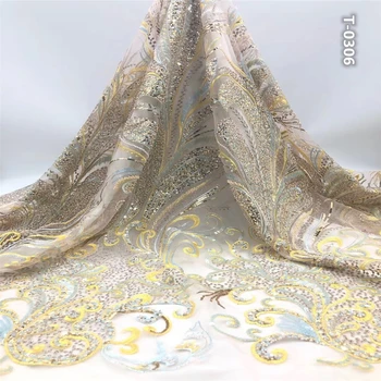 African lace fabric 2020 high quality lace 3D Flower Lace Fabric Embroidery Beaded French Net Tulle Lace Fabrics With Sequins
African lace fabric 2020 high quality lace 3D Flower Lace Fabric Embroidery Beaded French Net Tulle Lace Fabrics With Sequins
