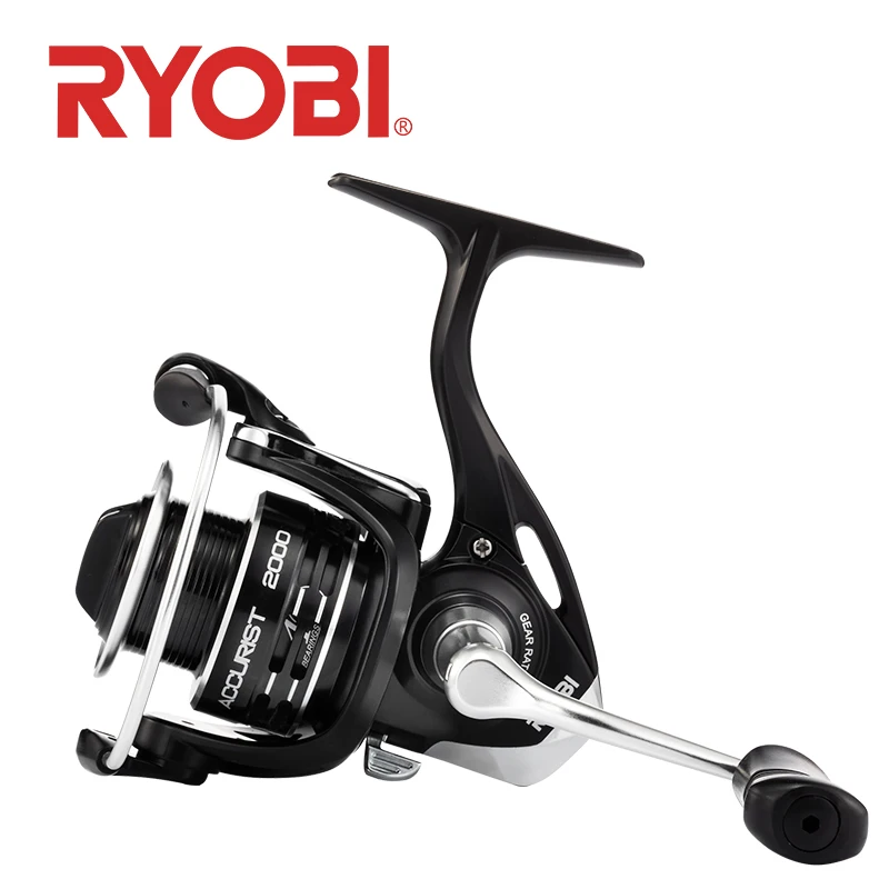 RYOBI ACCURIST fishing reels2000/3000/4000 4+1BB Gear Ratio5.1:1/5.0:1Max Drag3-5kg spinning reel Designed in Japan reel fishing
RYOBI ACCURIST fishing reels2000/3000/4000 4+1BB Gear Ratio5.1:1/5.0:1Max Drag3-5kg spinning reel Designed in Japan reel fishing