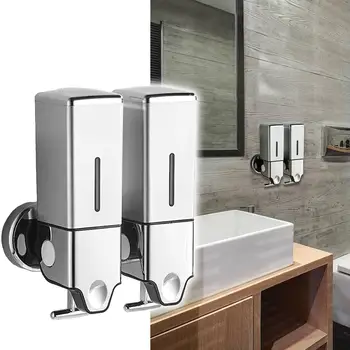 1000ml Dual Bottle Liquid Soap Dispenser Hotel Toilet Wall Mount Shampoo Shower Gel Storage Container
1000ml Dual Bottle Liquid Soap Dispenser Hotel Toilet Wall Mount Shampoo Shower Gel Storage Container