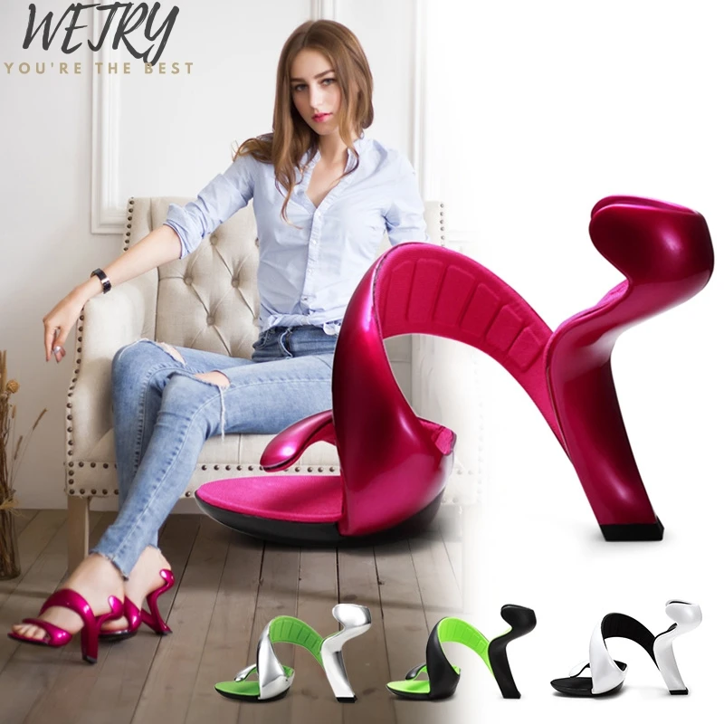 2020 Women Open The Toe Cut Out Strange High Heel Gladiator Sandals Fashion Sexy Snake Shape Bottomless Shoes
2020 Women Open The Toe Cut Out Strange High Heel Gladiator Sandals Fashion Sexy Snake Shape Bottomless Shoes