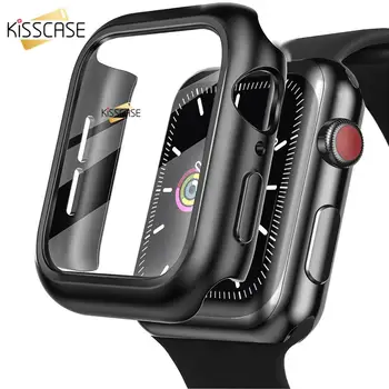 KISSCASE Watch Cover Case For Apple Watch Series 5 4 TPU Bumper Frame Case With Glass Film For iWatch Screen Protector 40 44 mm
KISSCASE Watch Cover Case For Apple Watch Series 5 4 TPU Bumper Frame Case With Glass Film For iWatch Screen Protector 40 44 mm