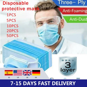 100Pcs Mouth Face Masks Non-Woven Mask Personal Mask Mouth Mask Disposable Civilian Cotton 3 Filter Activated Carb Mask
100Pcs Mouth Face Masks Non-Woven Mask Personal Mask Mouth Mask Disposable Civilian Cotton 3 Filter Activated Carb Mask