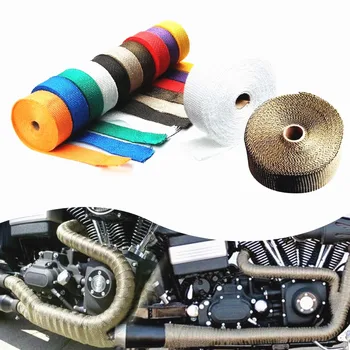 5M Exhaust Wrap Pipe Header Heat Wrap Turbo Car Motorcycle Mainfold Anti-scalding Modification Heat Exhaust Thermal Tape
5M Exhaust Wrap Pipe Header Heat Wrap Turbo Car Motorcycle Mainfold Anti-scalding Modification Heat Exhaust Thermal Tape