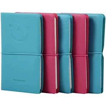Memo Charming Portable Mini Smile Diary Paper Notebook, Leather Shell,100 sheets,color random
Memo Charming Portable Mini Smile Diary Paper Notebook, Leather Shell,100 sheets,color random