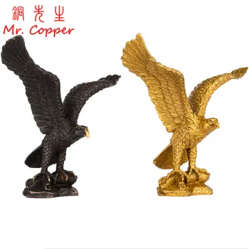 Pure Copper Black Gold Eagle Ornament Office Desk Decorations Vintage Brass Bronze Eagle Statue Figurine Craft Living Room Decor
Pure Copper Black Gold Eagle Ornament Office Desk Decorations Vintage Brass Bronze Eagle Statue Figurine Craft Living Room Decor