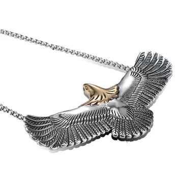 silver plated stainless steel eagle hawk Men Necklace Animal bird Pendant necklace Punk male Jewelry never fade Gift wholesale
silver plated stainless steel eagle hawk Men Necklace Animal bird Pendant necklace Punk male Jewelry never fade Gift wholesale