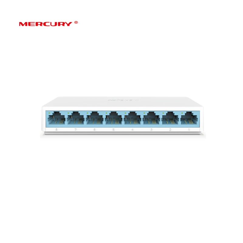 MERCURY Mini S108C Fast Ethernet 8 Port RJ45 10/100Mbps Network Switch Desktop Switch
MERCURY Mini S108C Fast Ethernet 8 Port RJ45 10/100Mbps Network Switch Desktop Switch
