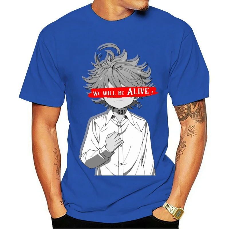 T Shirt Soft Be Alive The Promised Neverland Tee Mens Emma Manga Norman Ray Vaporwave Anime Harajuku Classic O-neck Camiseta
T Shirt Soft Be Alive The Promised Neverland Tee Mens Emma Manga Norman Ray Vaporwave Anime Harajuku Classic O-neck Camiseta